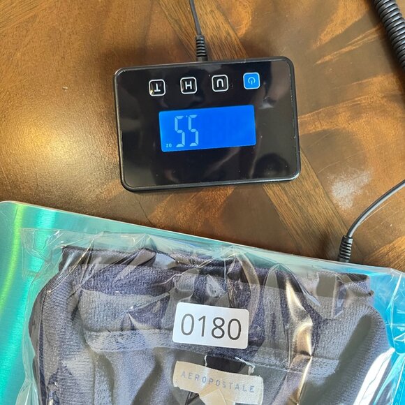 Aeropostale Womens Navy Polo Shirt With A87 Logo - Picture 9 of 9